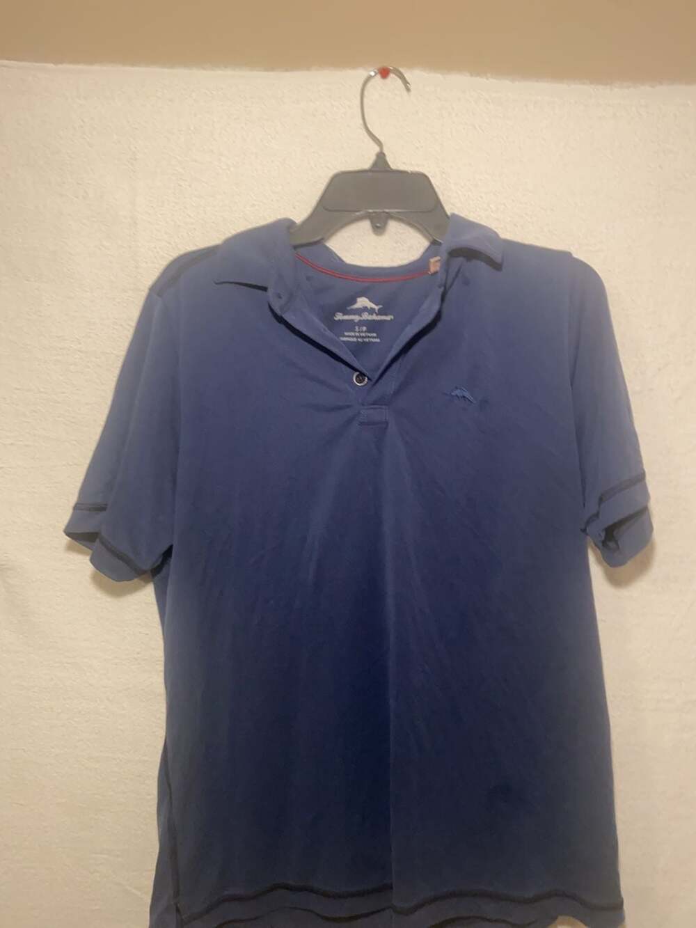 Tommy Bahama Men's Size S/P Blue Polo Shirt